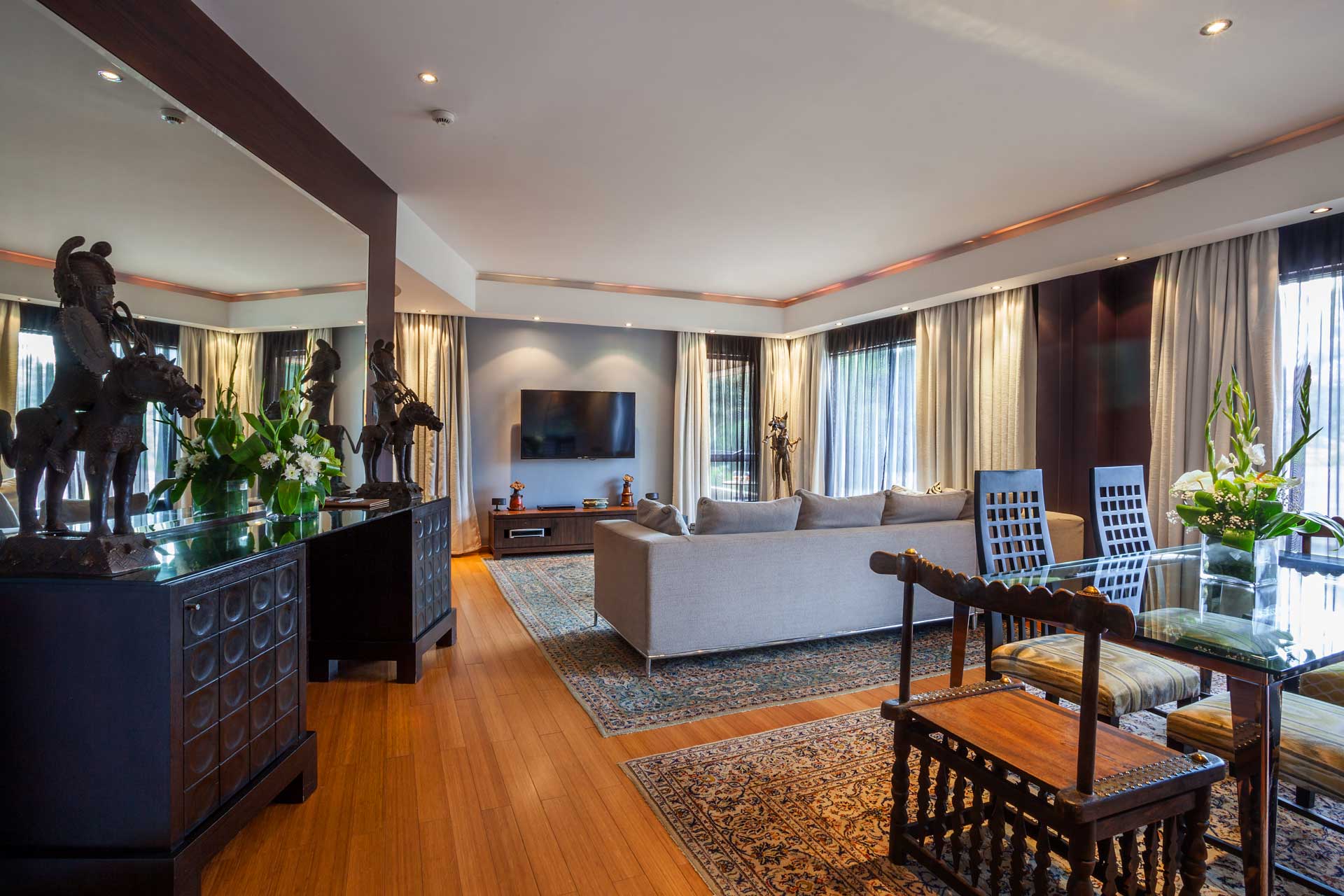 presidential suite living room hotel nairobi